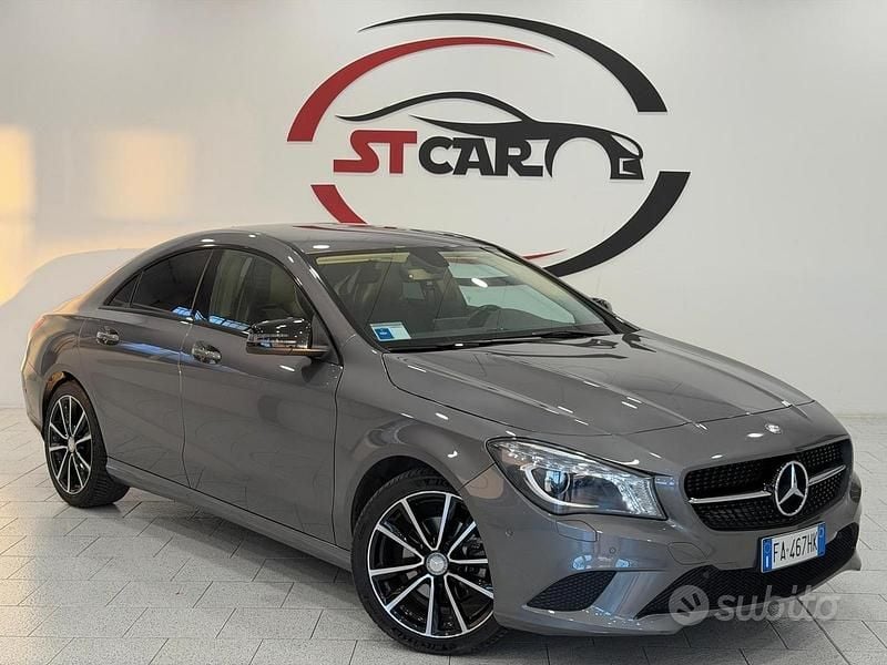 Usata Mercedes CLA200 Premium 136 CV (100 kW) 2015 Grigio Berlina