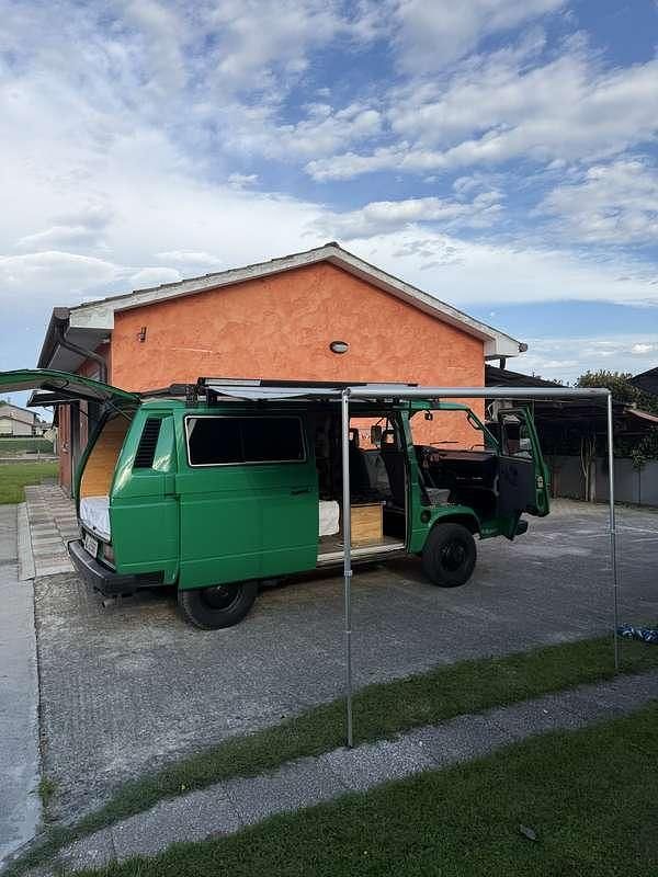 Usata VW T3 57 CV (41 kW) 1988 Verde Furgone