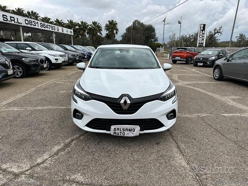 Usata Renault Clio V Intens 86 CV (63 kW) 2021 Bianco Berlina