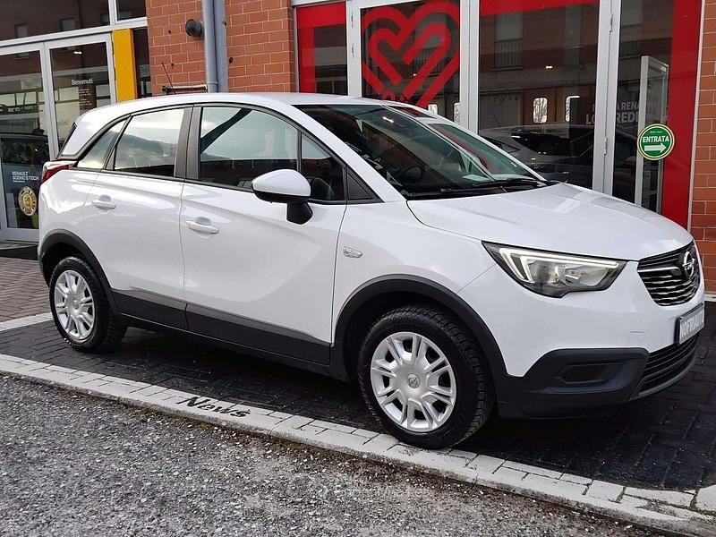 Usata Opel Crossland X S 102 CV (75 kW) 2019 Bianco SUV