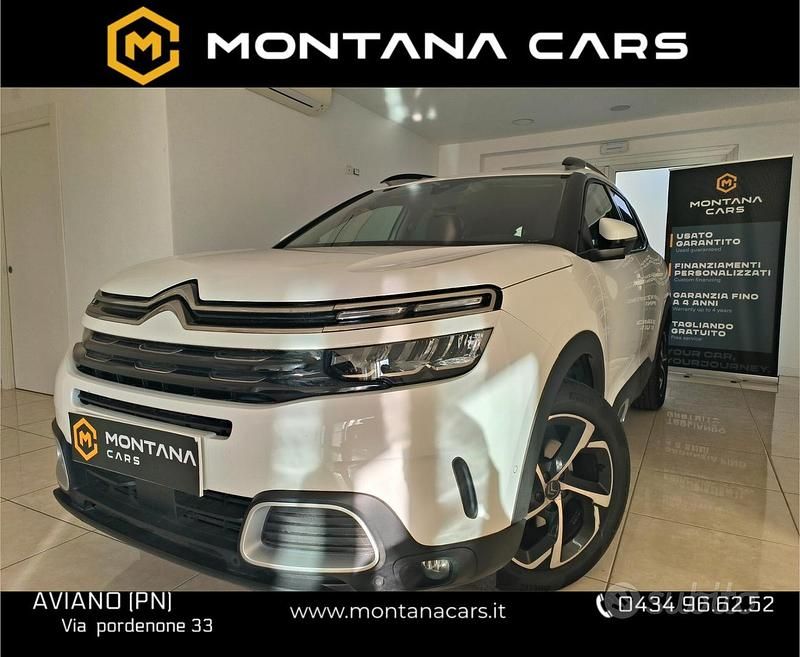 Natural white pastello Usata 2022 Citroën C5 Aircross PureTech SUV | 19.500 € (Buon prezzo) - Immagine 1/4