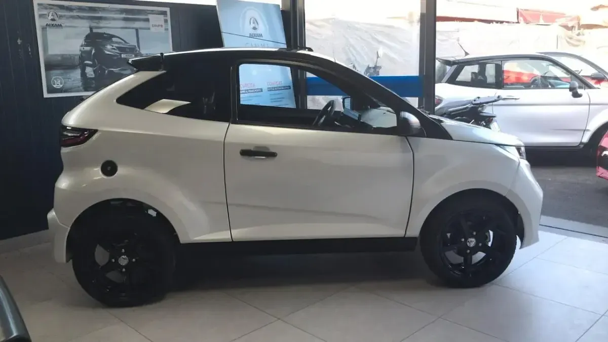 Nuova Aixam Coupe Sport 2026 Bianco Coupé