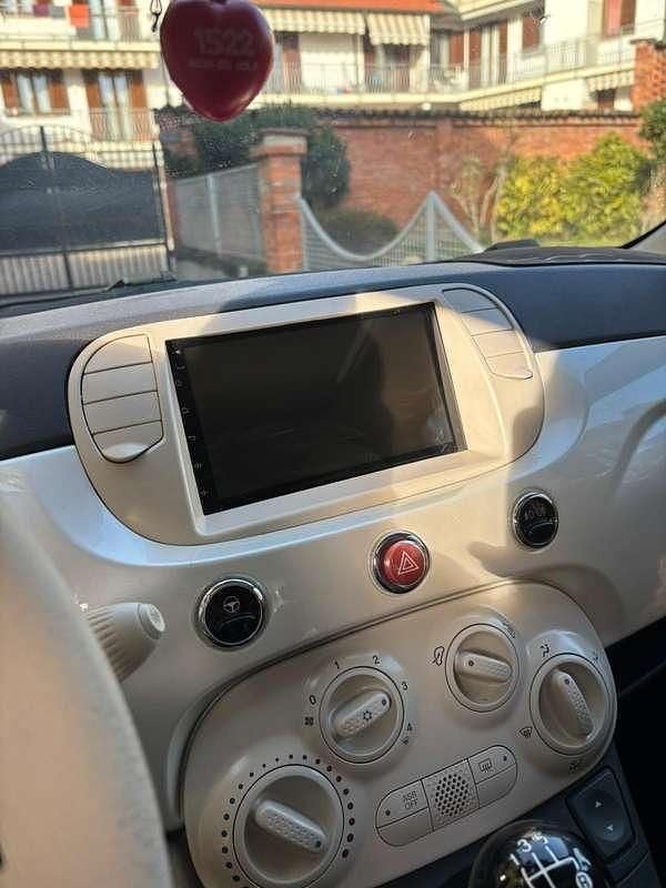 Usata Fiat 500 Pop 75 CV (55 kW) 2010 Bianco Utilitaria