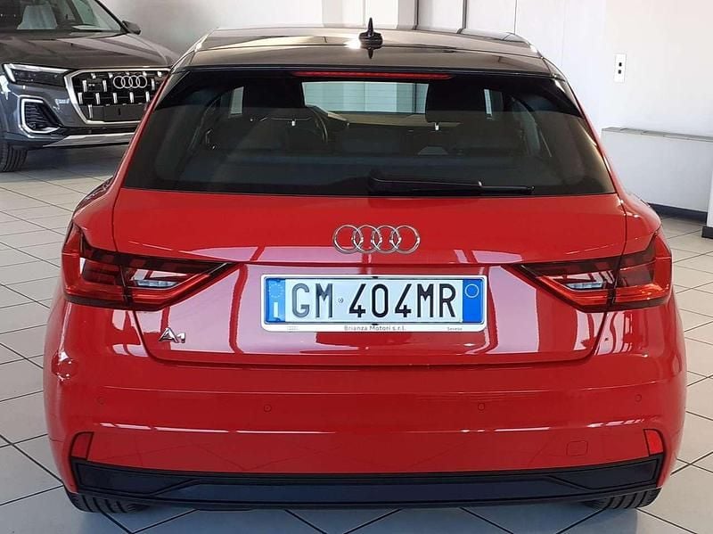 Usata Audi A1 Sportback Admired 95 CV (69 kW) 2023 Rosso misano Utilitaria