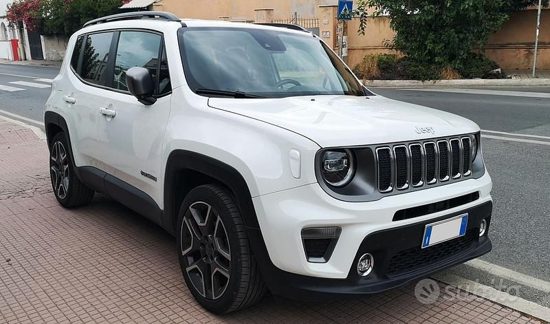 Bianco Usata 2018 Jeep Renegade Limited SUV | 16.900 € (Cara) - Immagine 1/4