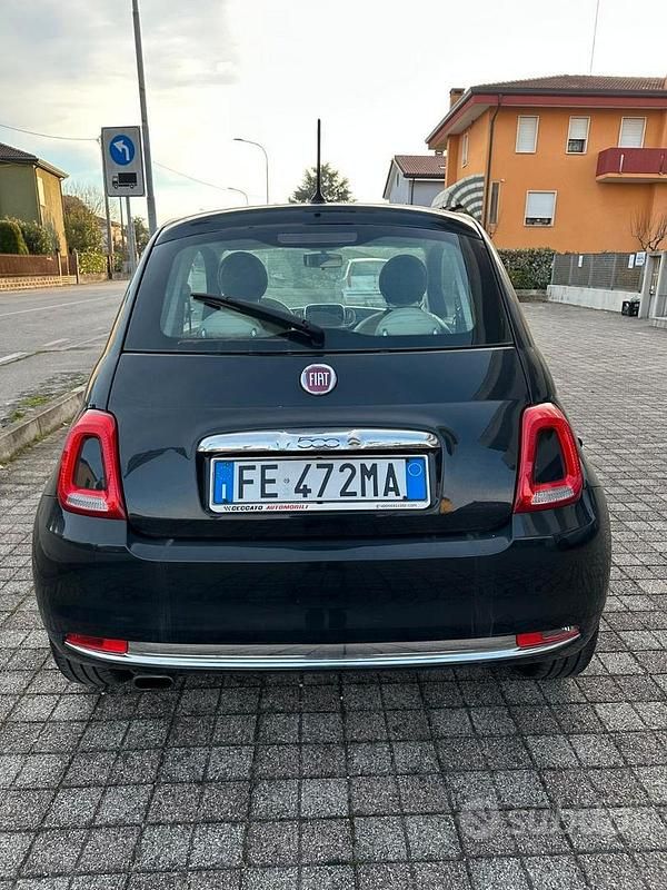 Usata Fiat 500 Lounge 69 CV (50 kW) 2016 Nero Berlina