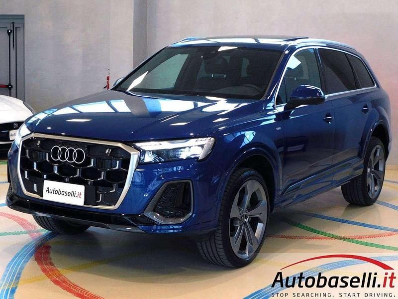 Usata Audi Q7 S-Line 286 CV (210 kW) 2025 Blu SUV