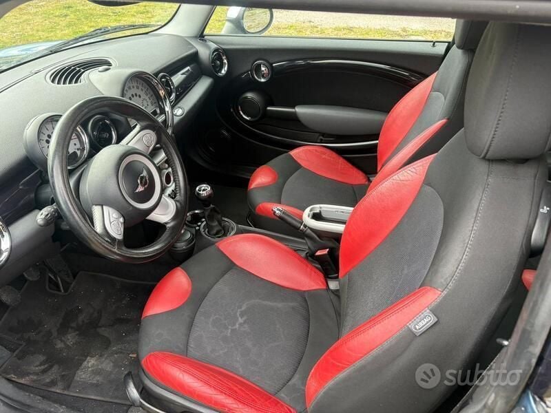 Usata Mini Cooper Coupé 120 CV (88 kW) 2010 Blu Coupé