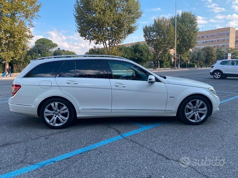Usata Mercedes C220 2009 Bianco Berlina