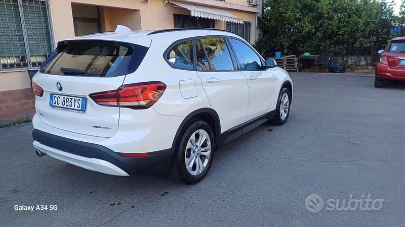 Usata BMW X1 Advantage 125 CV (91 kW) 2020 Bianco SUV