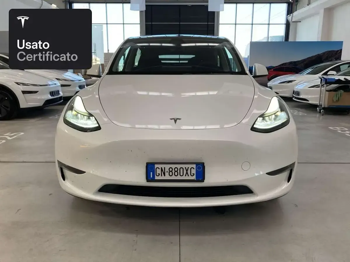 Usata Tesla Model Y Long Range AWD 258 kW (351 CV) 2023 Pearl white multicoat SUV