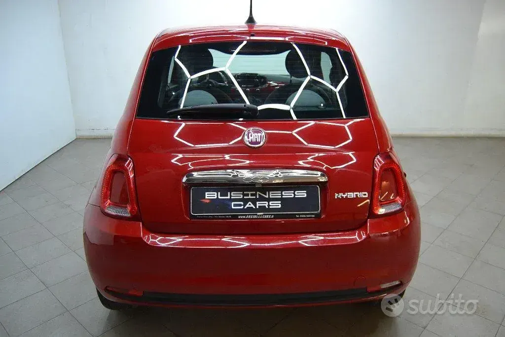Usata Fiat 500 Pop 69 CV (50 kW) 2020 Rosso Utilitaria