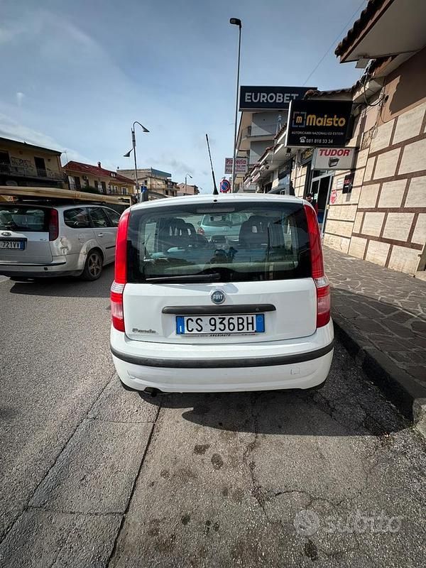 Usata Fiat Panda Dynamic 60 CV (44 kW) 2004 Bianco Utilitaria