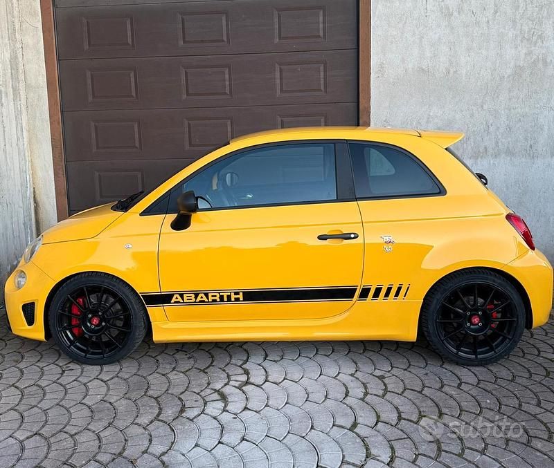 Usata Abarth 595 Competizione 179 CV (131 kW) 2018 Giallo Utilitaria