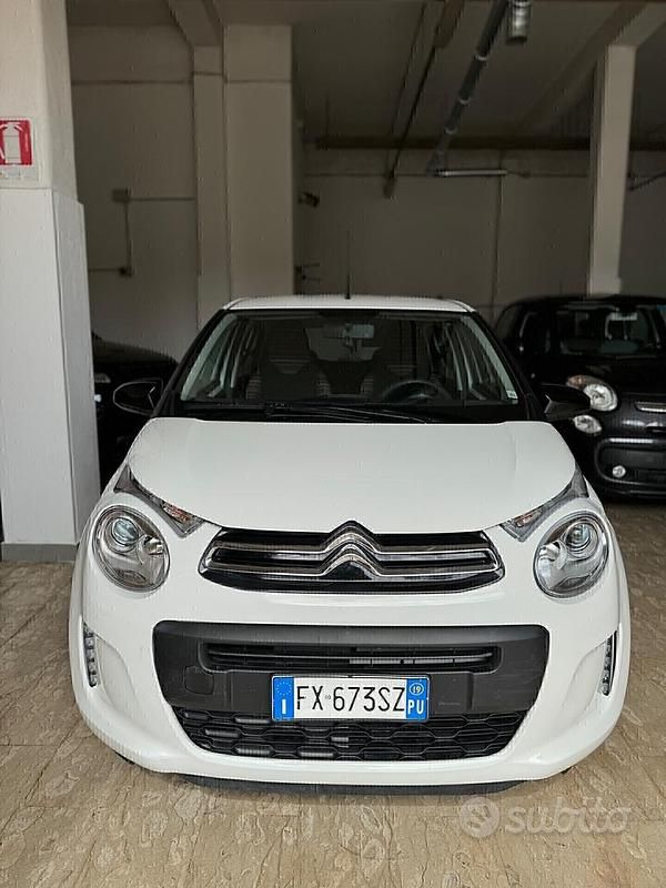Bianco Usata 2019 Citroën C1 Feel Due volumi | 8700 € (Ottimo prezzo) - Immagine 1/4