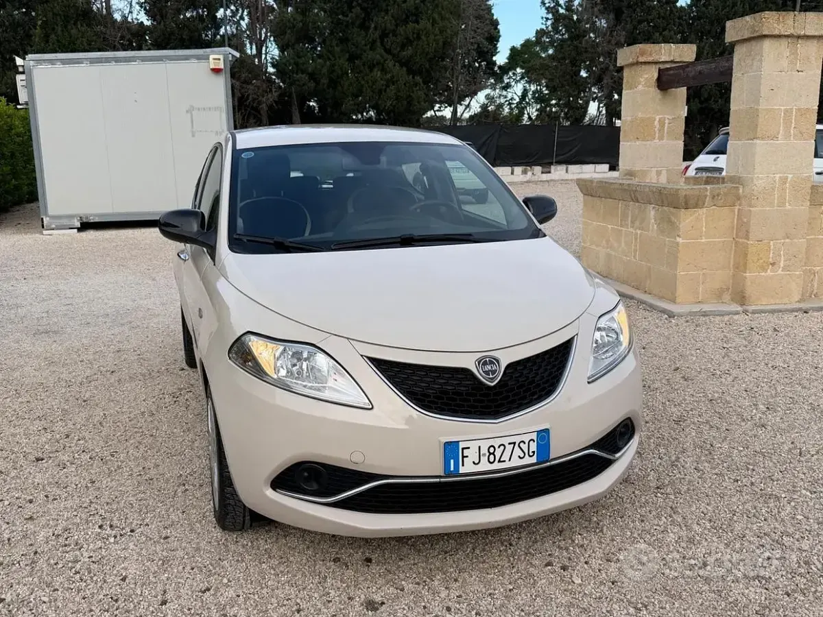 Usata Lancia Ypsilon Gold 69 CV (50 kW) 2017 Beige Utilitaria