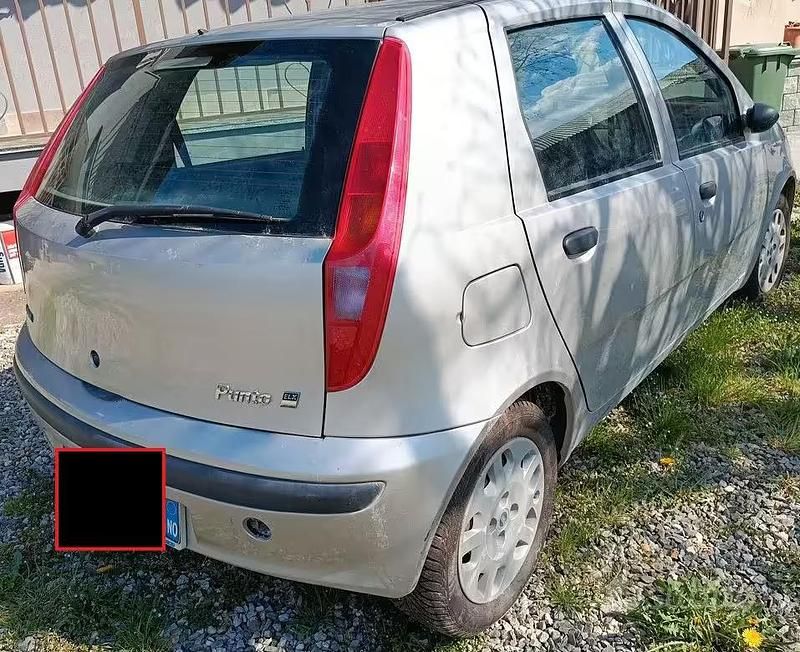 Usata Fiat Punto 2002 Grigio Utilitaria