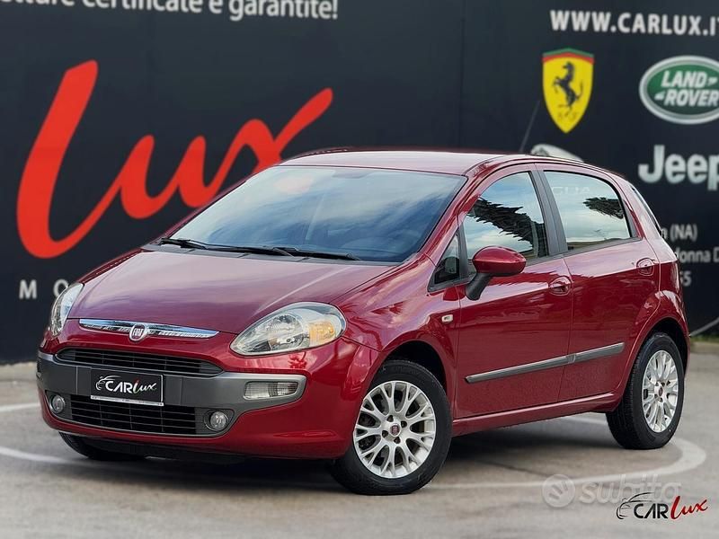 Usata Fiat Punto Evo Active 70 CV (51 kW) 2010 Rosso Utilitaria