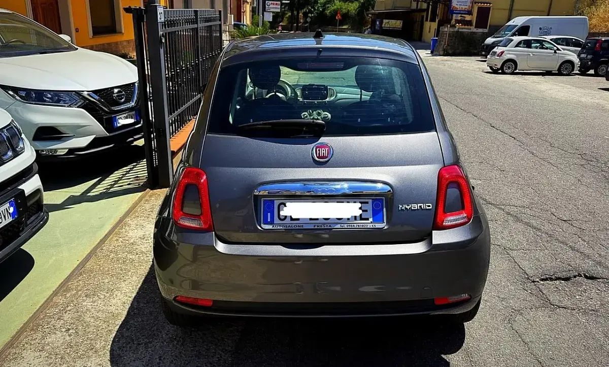 Usata Fiat 500 69 CV (50 kW) 2022 Grigio Berlina