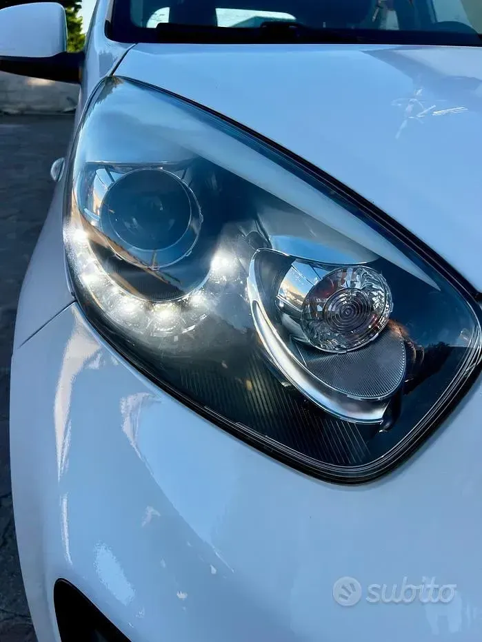 Usata Kia Picanto 69 CV (50 kW) 2015 Bianco Utilitaria