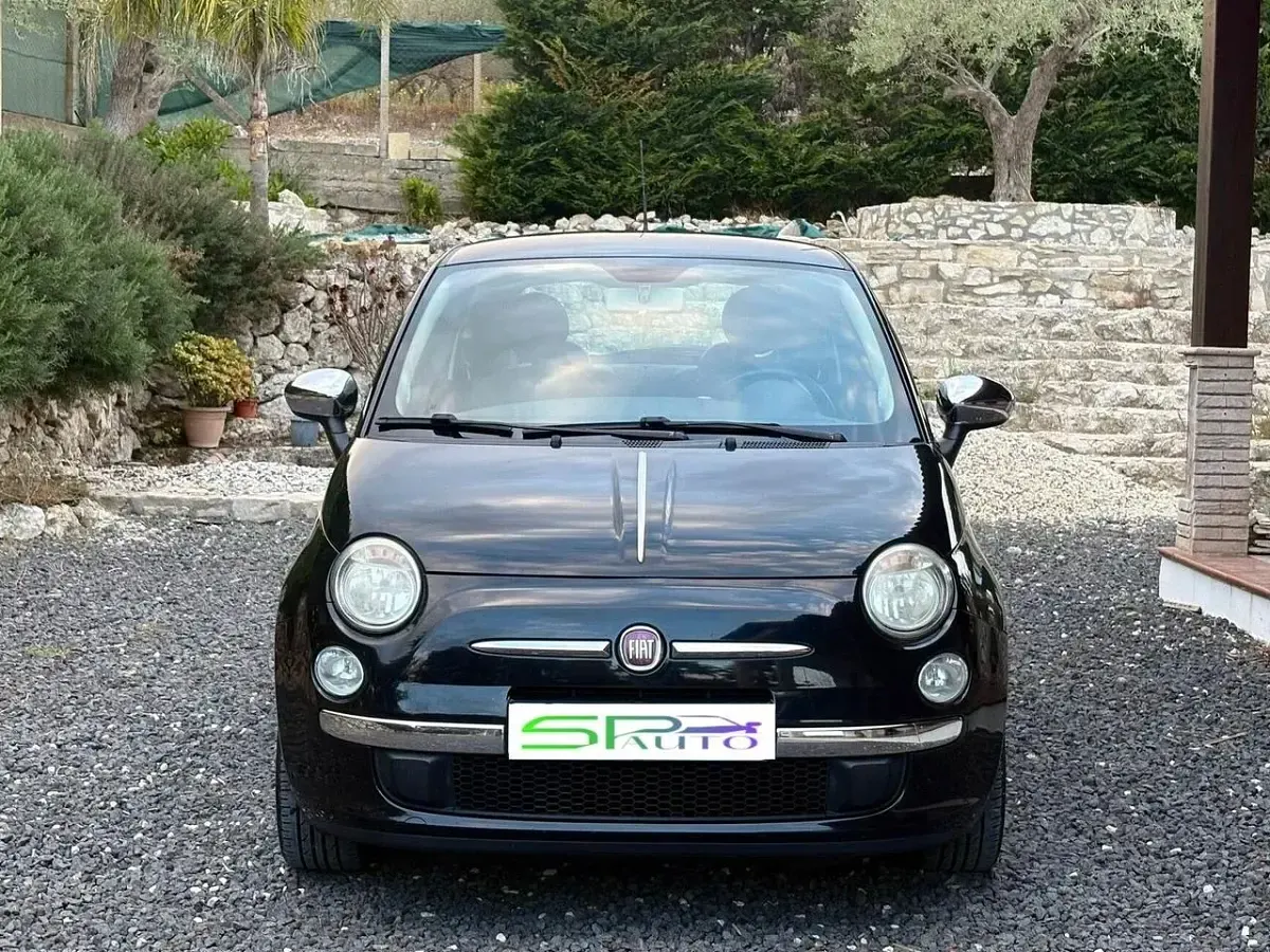 Usata Fiat 500 Lounge 69 CV (50 kW) 2012 Nero Berlina