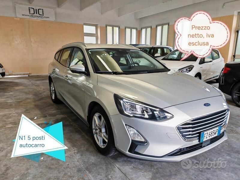 Usata Ford Focus 120 CV (88 kW) 2020 Argento Station wagon