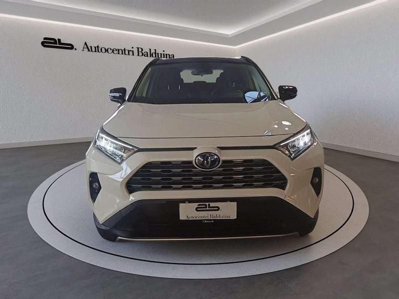 Usata Toyota RAV4 Hybrid 222 CV (163 kW) 2022 Bianco SUV