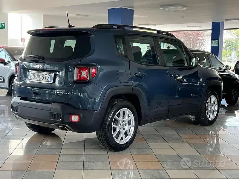Usata Jeep Renegade Limited 120 CV (88 kW) 2020 Blu SUV