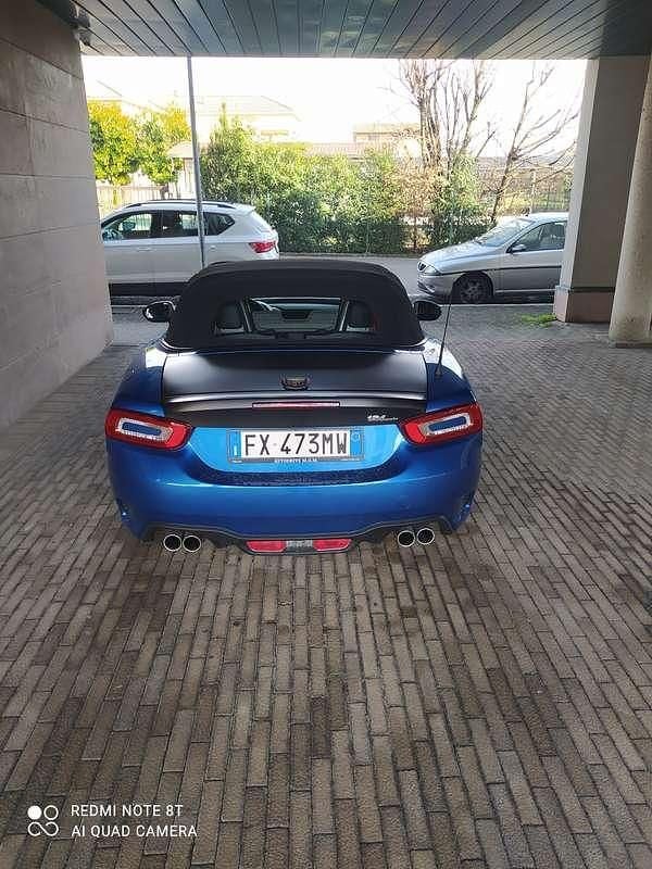 Usata Abarth 124 Spider 170 CV (125 kW) 2019 Blu/azzurro Cabrio