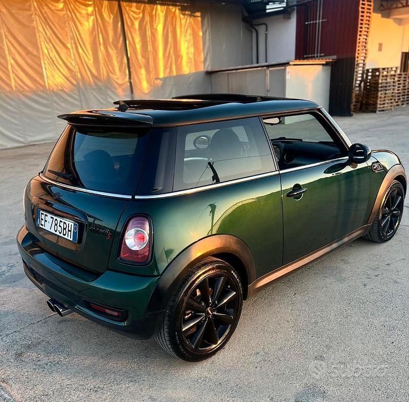 Usata Mini Cooper S Coupé 184 CV (135 kW) 2010 Verde Coupé