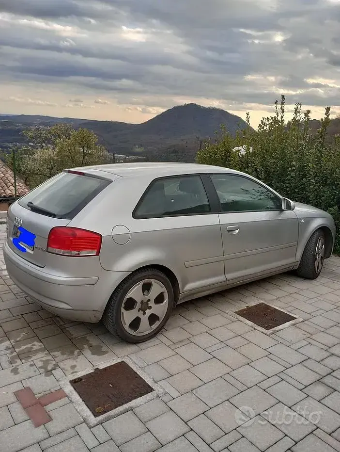 Usata Audi A3 140 CV (102 kW) 2007 Grigio Utilitaria
