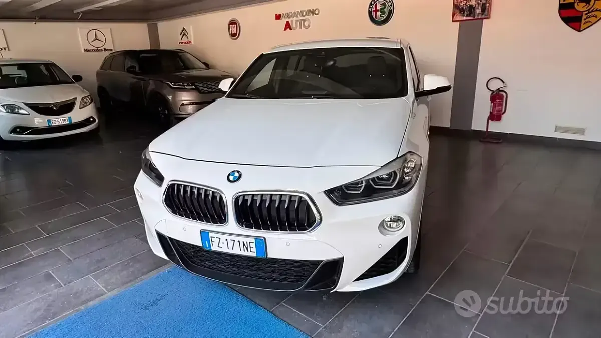 Usata BMW X2 M Sport 150 CV (110 kW) 2019 Bianco SUV