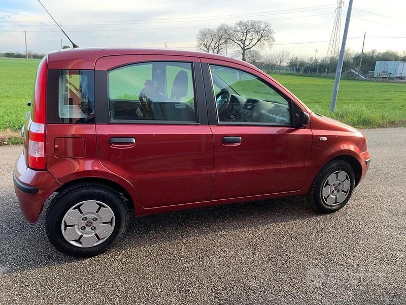 Usata Fiat Panda 2004 Rosso Utilitaria
