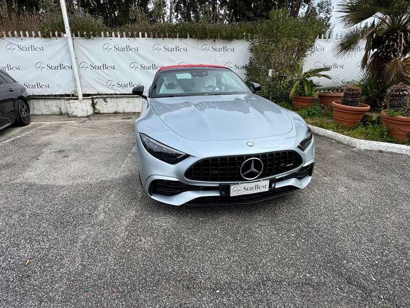Usata Mercedes SL43 AMG Premium Plus 381 CV (280 kW) 2024 Silver metallic Cabrio