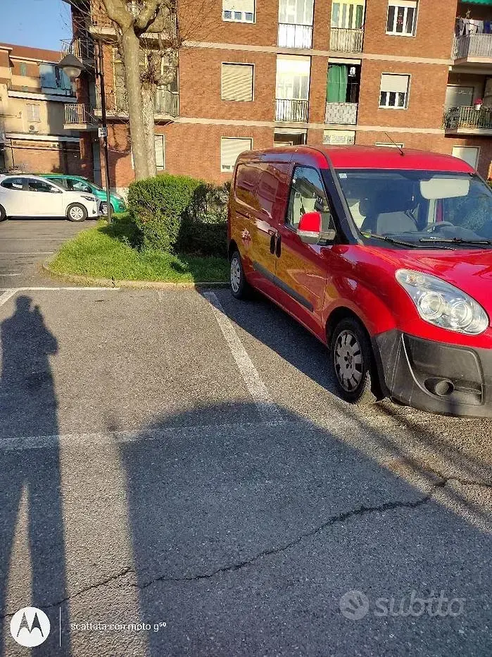 Usata Fiat Doblò 90 CV (66 kW) 2015 Rosso Monovolume