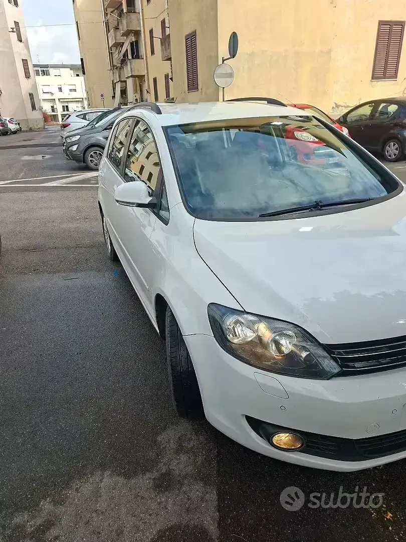 Usata VW Golf Sportsvan 102 CV (75 kW) 2012 Bianco Monovolume