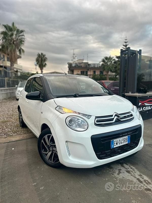 Usata Citroën C1 Feel 69 CV (50 kW) 2015 Bianco Utilitaria