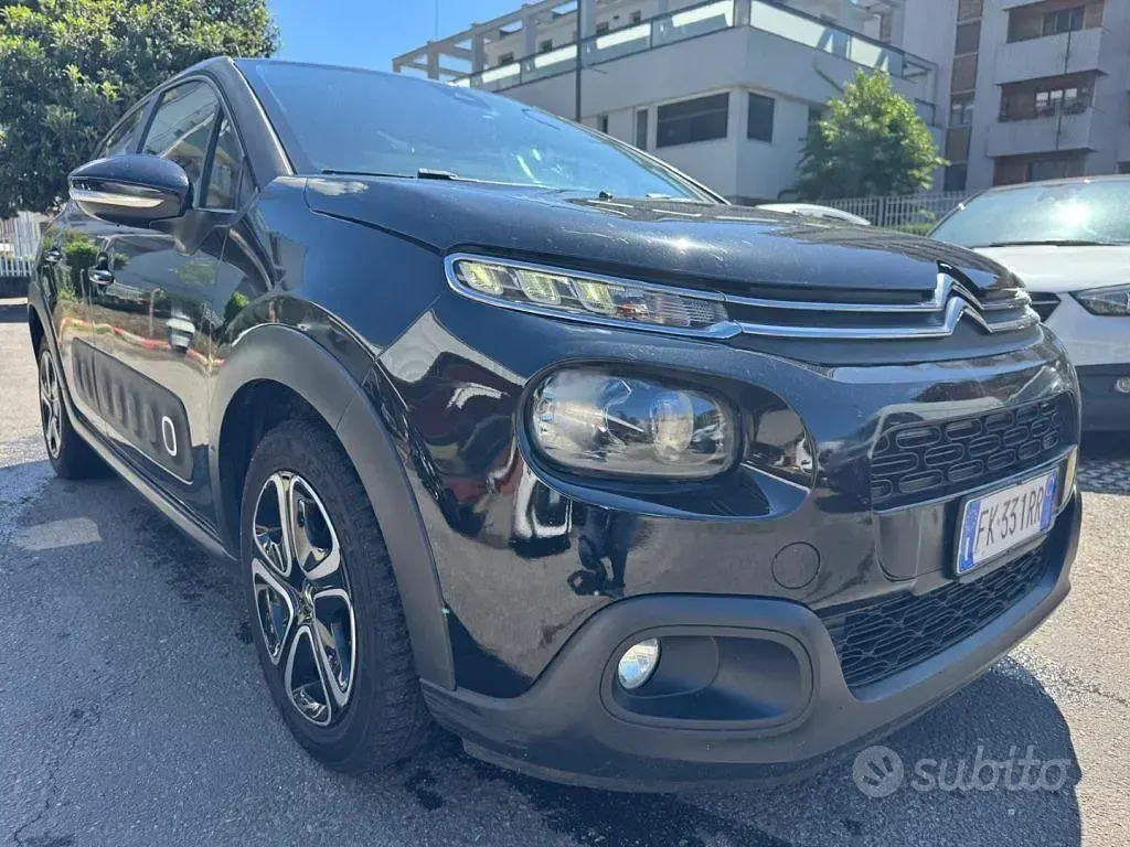 Usata Citroën C3 Live 75 CV (55 kW) 2017 Nero Berlina