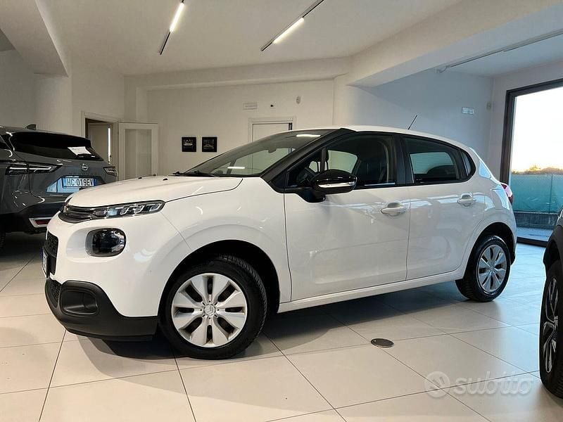 Usata Citroën C3 Feel 102 CV (75 kW) 2019 Bianco Utilitaria
