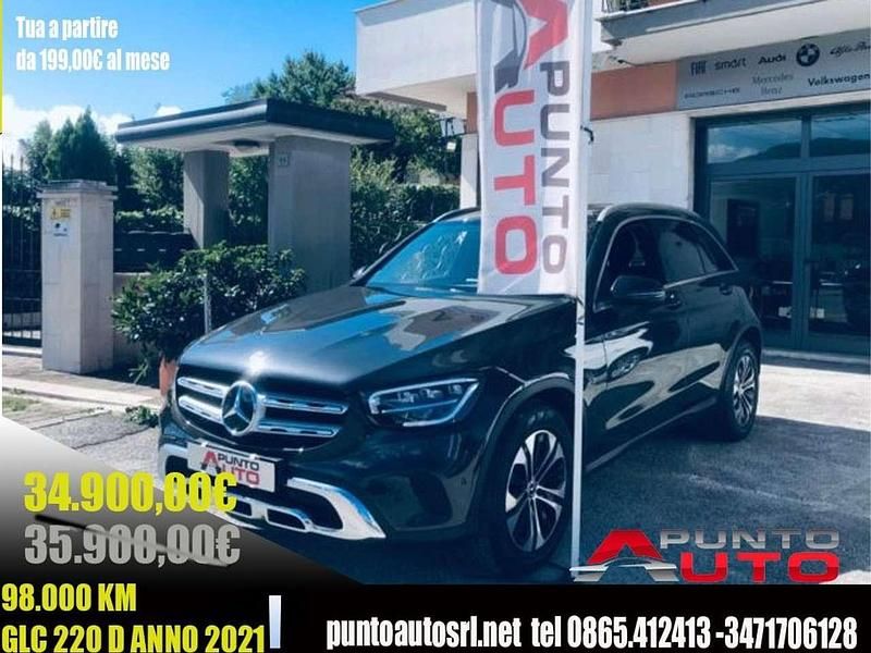 Grigio scuro Usata 2021 Mercedes GLC220 SUV | 34.900 € (Ottimo prezzo) - Immagine 1/4