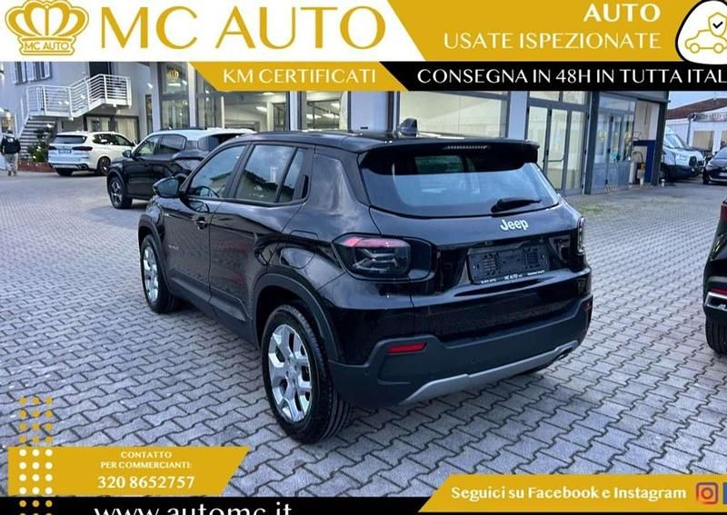 Usata Jeep Avenger Altitude 101 CV (74 kW) 2023 Nero SUV