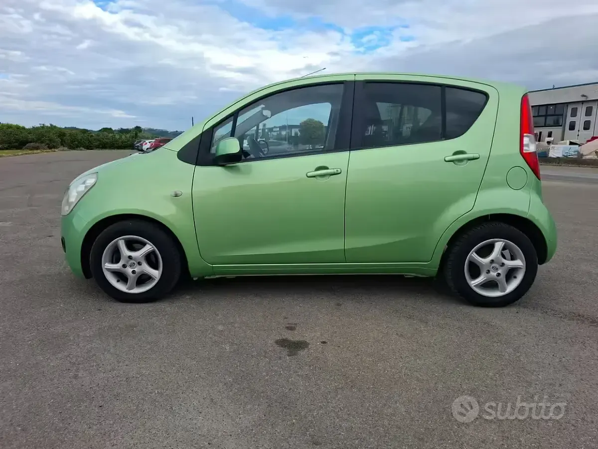 Usata Suzuki Splash GLS 65 CV (47 kW) 2008 Verde Utilitaria