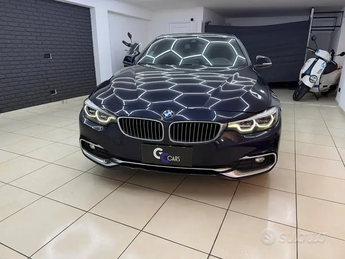 Usata BMW 420 Luxury Line 190 CV (139 kW) 2018 Blu Coupé