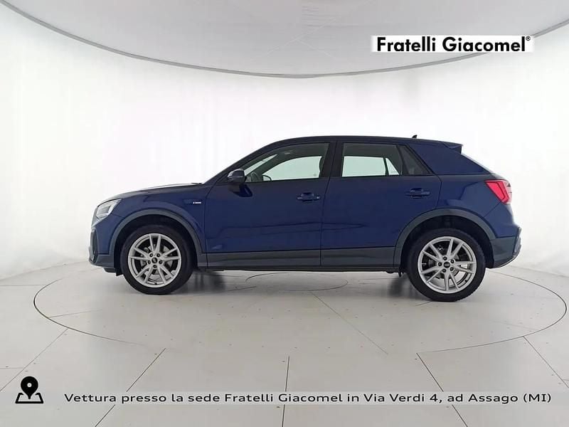 Usata Audi Q2 S-Line 116 CV (85 kW) 2023 Blu navarra metallizzato SUV