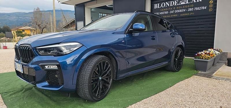 Usata BMW X6 M Sport 285 CV (209 kW) 2021 Blu SUV