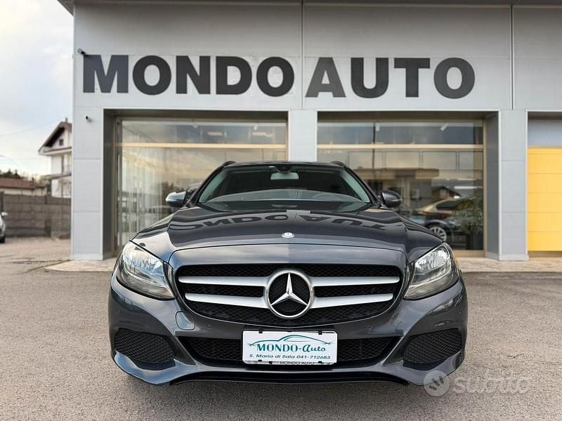 Usata Mercedes C180 Business 115 CV (84 kW) 2016 Grigio Station wagon