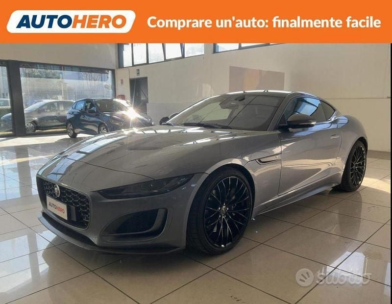 Grigio Usata 2021 Jaguar F-Type First Edition Coupé | 44.999 € (Ottimo prezzo) - Immagine 1/2