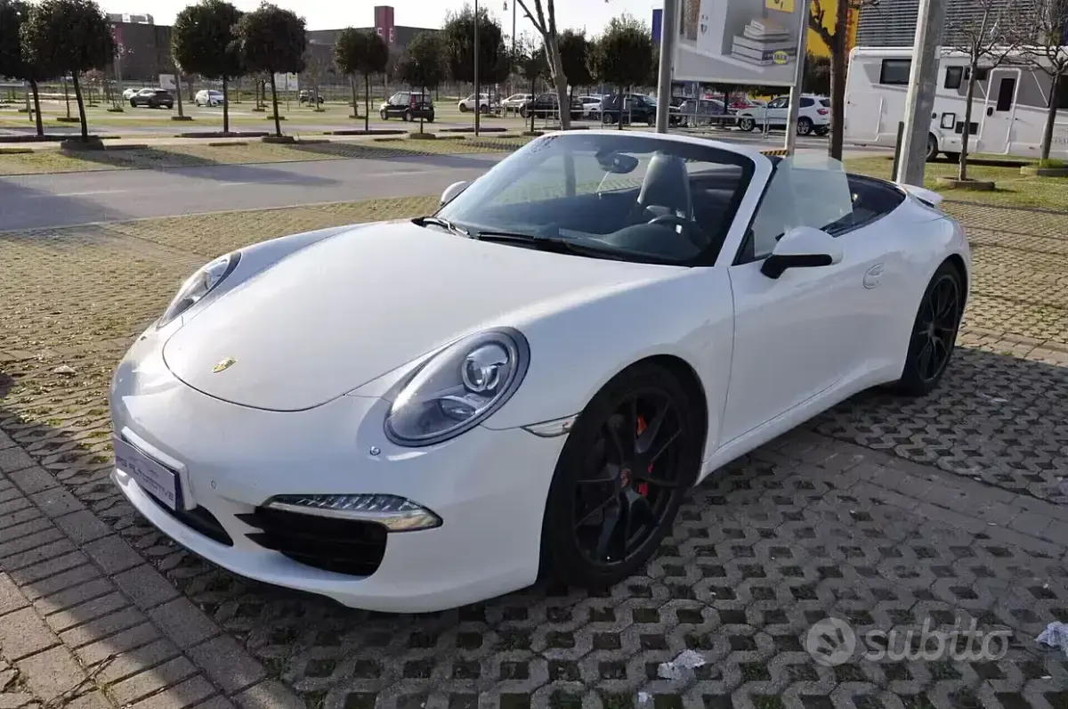 Usata Porsche 911 Carrera S Cabriolet 400 CV (294 kW) 2013 Bianco Cabrio