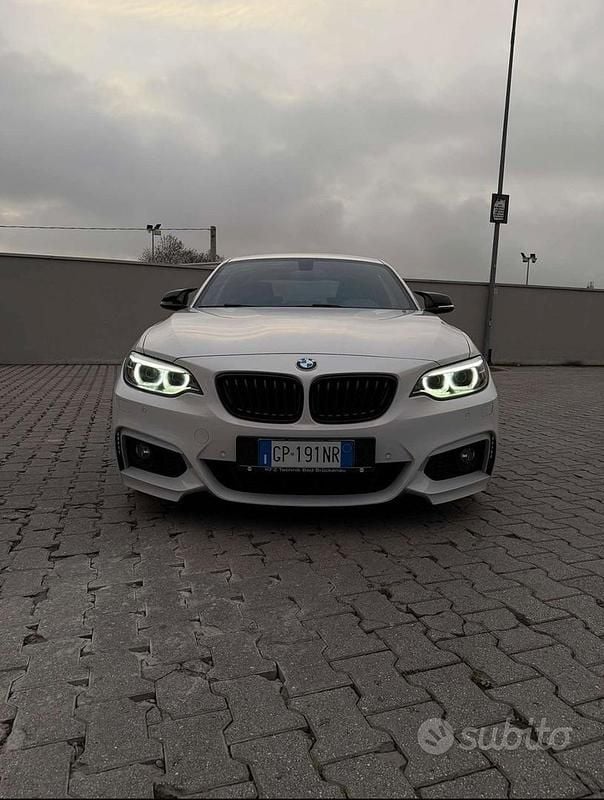 Usata BMW 220 M Sport 184 CV (135 kW) 2015 Bianco Coupé