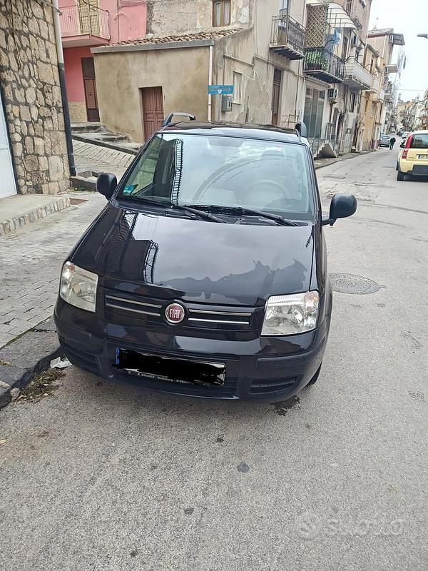 Usata Fiat Panda 2010 Nero Utilitaria